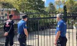 Bursa’da okulların çevresinde polis alarmı