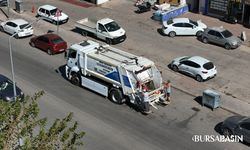İnegöl sokaklarında elektrikli çöp kamyonu test edildi