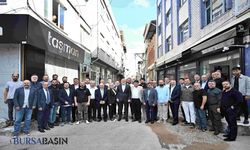 Bursa’da ayakkabıcı esnafına 250 kişilik alım heyeti