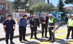 Bilecik'te yaya önceliği için trafik farkındalığı