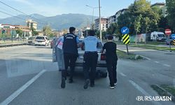 Bursa'da zabıtadan yolda kalan sürücüye destek
