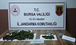 İnegöl'de Narkotik Operasyonu: 1 Kilo Esrar Ele Geçirildi
