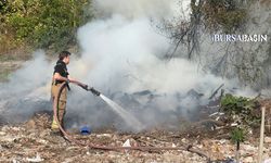 Mudanya'da ormanda faciayı Yunus ekipleri önledi