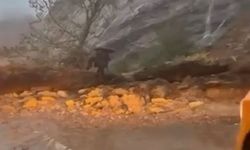 Uludağ Yolunda Heyelan! Ulaşım Bir Süre Durdu