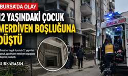 İnegöl’de 12 Yaşındaki Çocuk Merdiven Boşluğuna Düştü