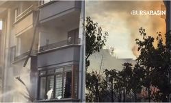 Bursa'da şarj istasyonu yangını daireye sıçradı