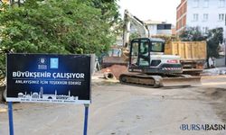 Bursa Osmangazi’de 340 Metrelik Altyapı Hamlesi