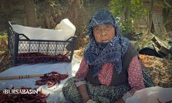 90 yaşındaki Şükriye İnan'ın evlat sevgisi! 11 Saat çalışıyor