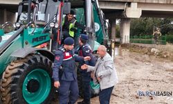 Bursa’da Mahsur Kalan 63 Yaşındaki Vatandaş Kurtarıldı