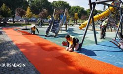 Yıldırım’da parklar kış öncesi yenileniyor