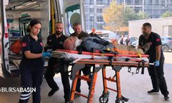 İnegöl’de 4 Metreden Düşen Çatı Ustası Yaralandı