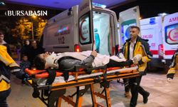 İnegöl’de otomobil ile motosiklet çarpıştı: 2 kardeş yaralı