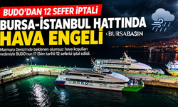 BUDO’dan 12 Sefer İptali: Bursa-İstanbul Hattında Hava Engeli