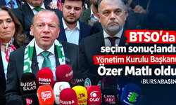 BTSO’da yeni başkan Özer Matlı oldu