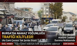 Ulucami'de Sabah Namazı Yoğunluğu: Trafik Kilitlendi!