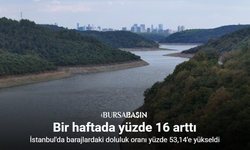 İstanbul Barajlarında Doluluk Yüzde 53,14’e Yükseldi