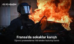 Fransa 160 Binden Fazla Kişi Sokağa İndi!