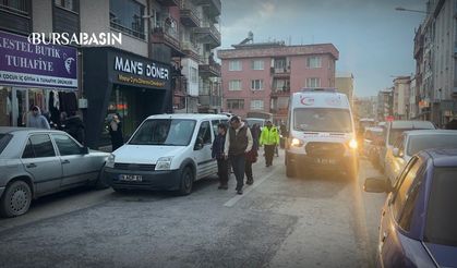 Kestel'de Korkutan Kaza: Karşıya Geçmek İsterken Devrildi!