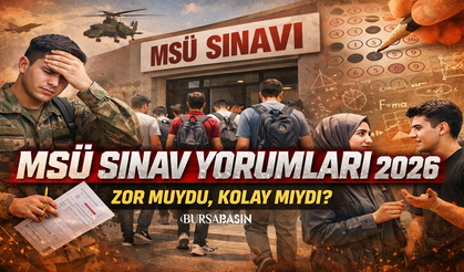 MSÜ 2026 Zor Muydu? İlk Yorumlar Geldi