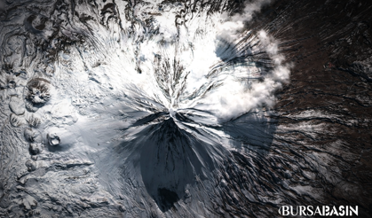 MSB’den Ağrı Dağı’nın Uzaydan Görüntüsü