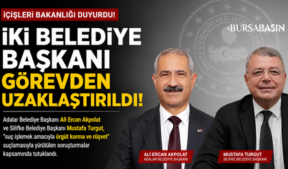İki belediye başkanı görevden uzaklaştırıldı
