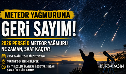 2026 Perseid Meteor Yağmuru İçin Geri Sayım Başladı