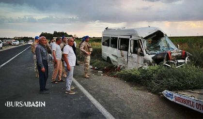 Akçakale’de Tarım İşçilerini Taşıyan Minibüs Kanala Devrildi