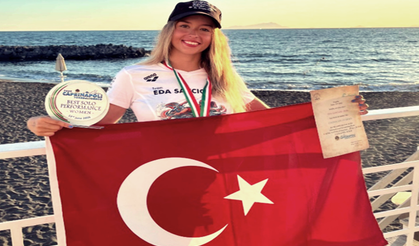 Eda Savcıgil’den Catalina Kanalı’nda Çifte Rekor