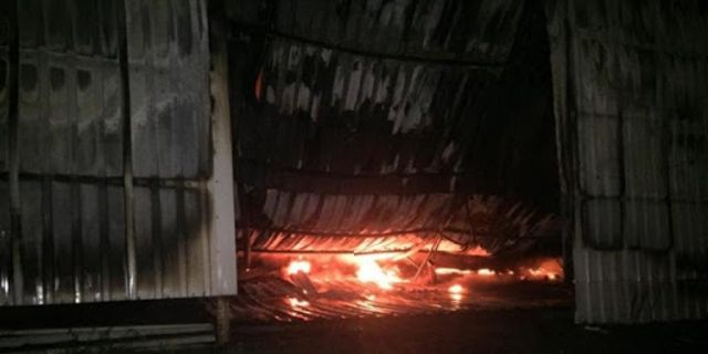Bursa'da Fabrikada Çıkan Yangın Söndürüldü