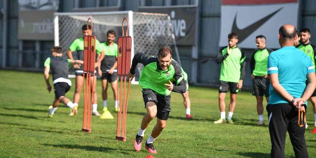 Bursaspor Kocaelispor Maçı Hazırlıklarını Tamamladı
