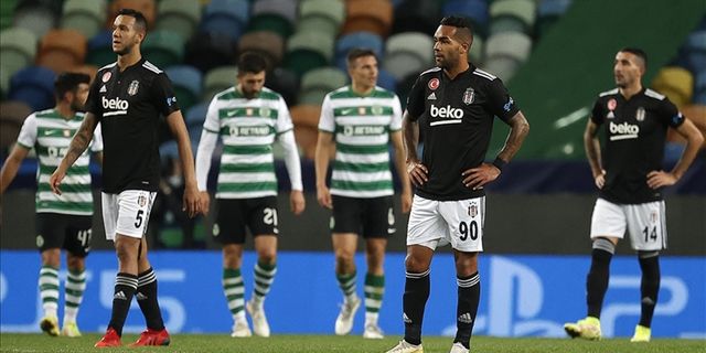 Beşiktaş Portekiz'de farklı kaybetti