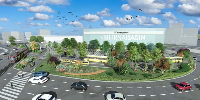 Bursa Büyükşehir Kent meydanının çehresini değiştiriyor