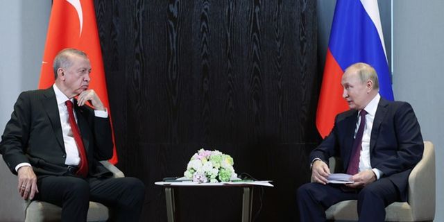 Cumhurbaşkanı Erdoğan Vladimir Putin ile görüştü
