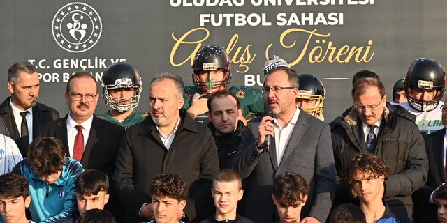Bursa'dan Uludağ Üniversitesi'ne Futbol Sahası