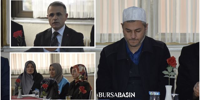 Bursa Osmangazide depremlerde hayatını kaybedenler için mevlit okutuldu