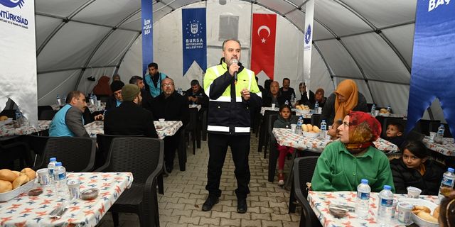 Ramazanın bereketi Afet bölgesinde