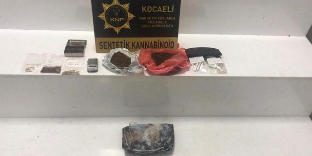 Kocaeli'de uyuşturucu operasyonunda yakalanan zanlılardan 1'i tutuklandı