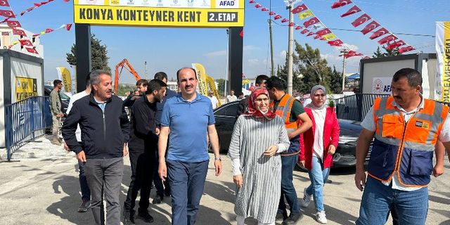 Konya Konteyner Kent'e Başkan Altay'dan ziyaret