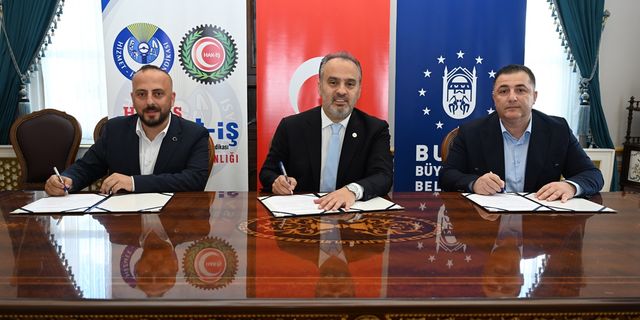 Bursa'da Toplu sözleşme imzalandı