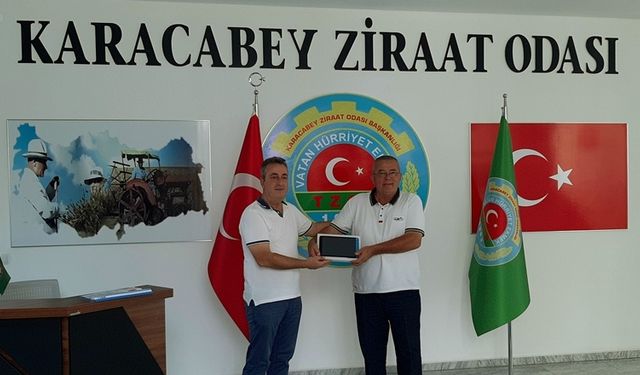 Bursa'da Karacabey Ziraat Odası'ndan öğrencilere tablet!