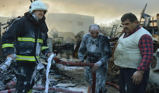 Bursa'da Yangın! Hurda Tesisinde Ağır Hasar Oluştu