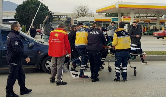 Bursa'da Kaza! Yaşlı Adama Otomobil Çarptı