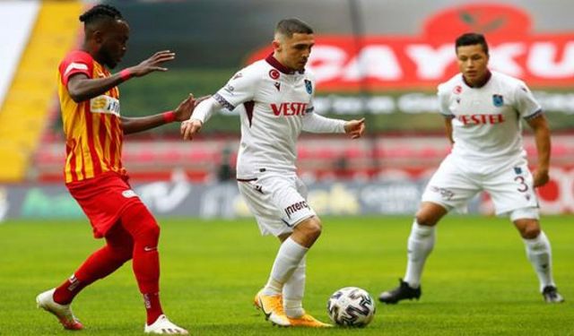 Trabzonspor Avcı İle Kayseri'de 2. Defa Berabere Kaldı!