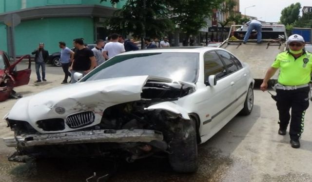 Bursa İnegöl'de Trafik Kazası: 1 Kişi Yaralandı