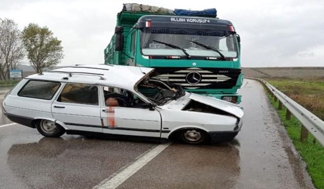 Bursa İnegöl'de Trafik Kazası: 1 Yaralı