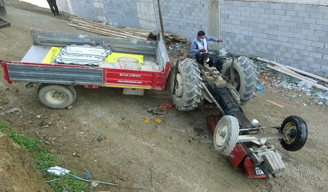 Bursa'da Kaza! Devrilen Traktörün Altında Kalan Kişi Öldü