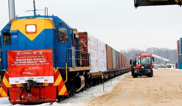 Ankara'dan Yola Çıkan İhracat Treni Hedefine Ulaştı!