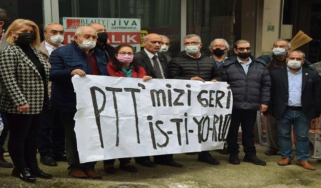 CHP Osmangazi İlçe Başkanı Yılmaz'dan PTT'ye Kapalı Şube Tepkisi