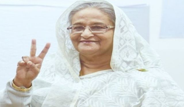 Bangladeş'te seçimlerin galibi Şeyh Hasina