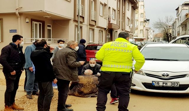 Bursa'da Kaza! Otomobilin Çarptığı Yaya Yaralandı